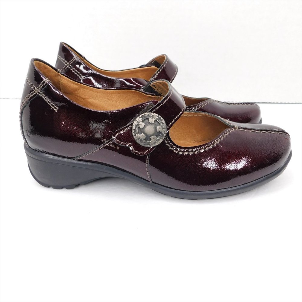 Sanita Patent Leather Mary Jane Shoes 36 (111923)